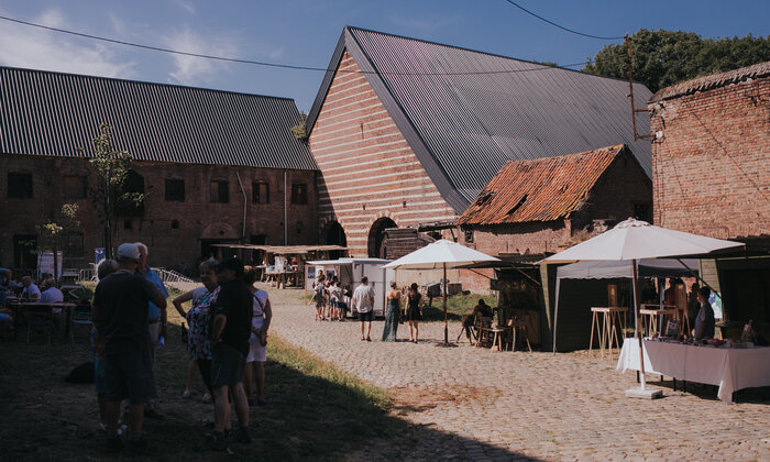 Kraampjes aan het Kasteel van Heers