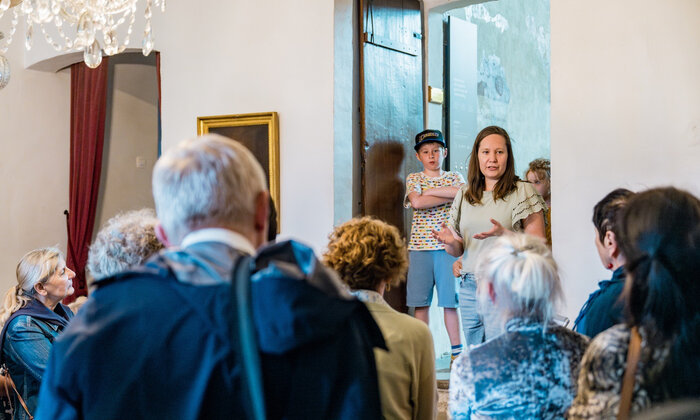 Groepsbezoek in het Kasteel van Laarne