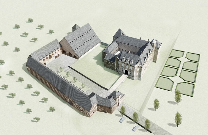 Illustratie Kasteel van Heers