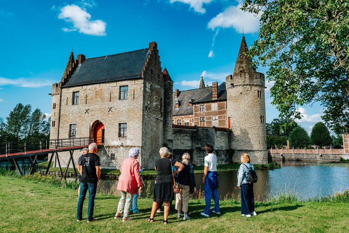 Kasteel van Laarne achtergevel