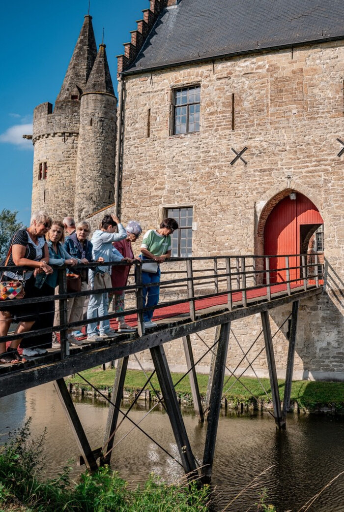 Groepsbezoek aan het Kasteel van Laarne