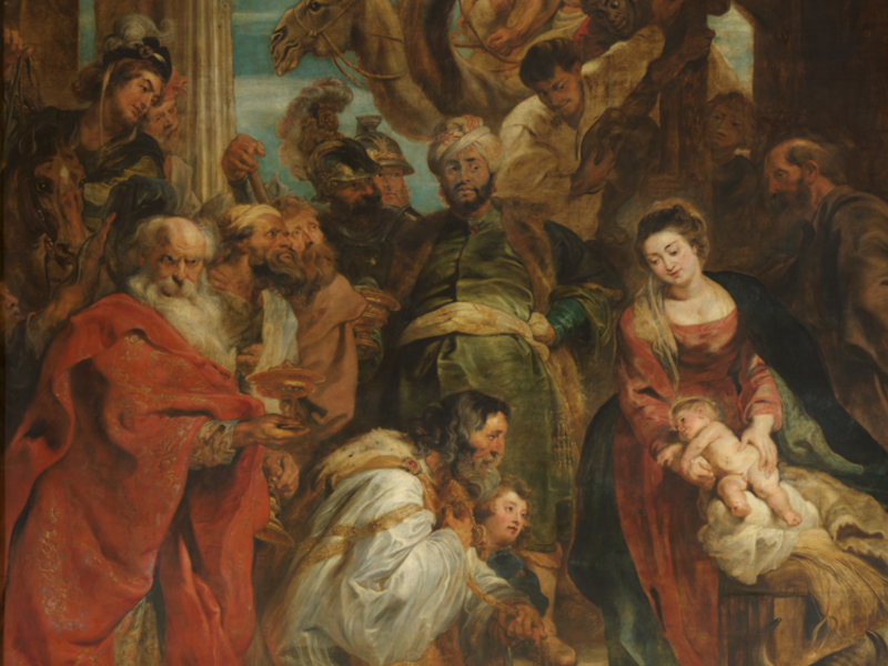 Rubens, Aanbidding door de koningen, inv.nr. 298 (Collectie KMSKA - Vlaamse Gemeenschap)